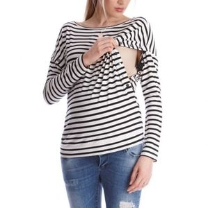 Seraphine Striped *Maternity & Nursing* top